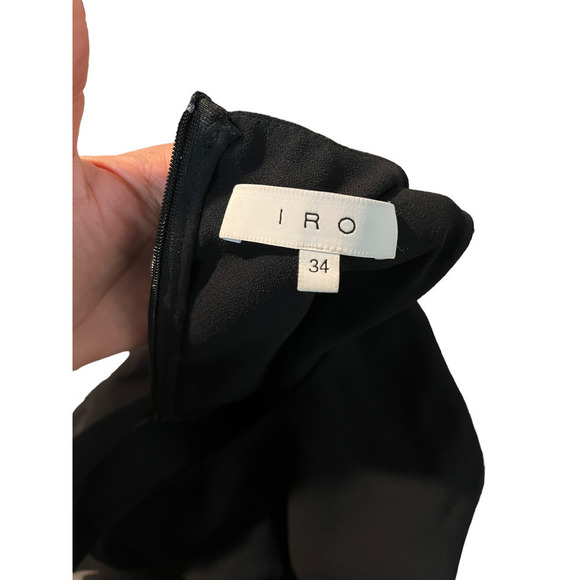 IRO Moltani Crepe Lace-Up Romper - Picture 8 of 16